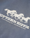 Wild Horses Hoodie | Faded Blue