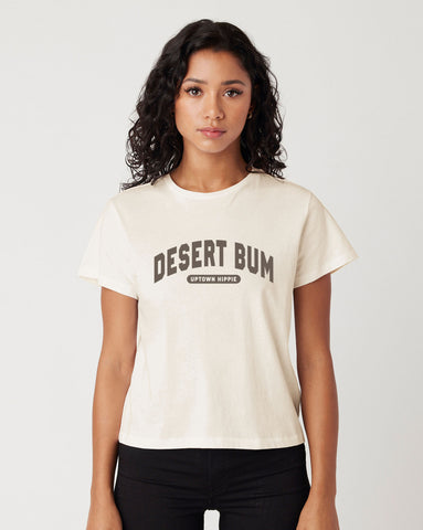 Desert Bum High-Waisted Crop Tee