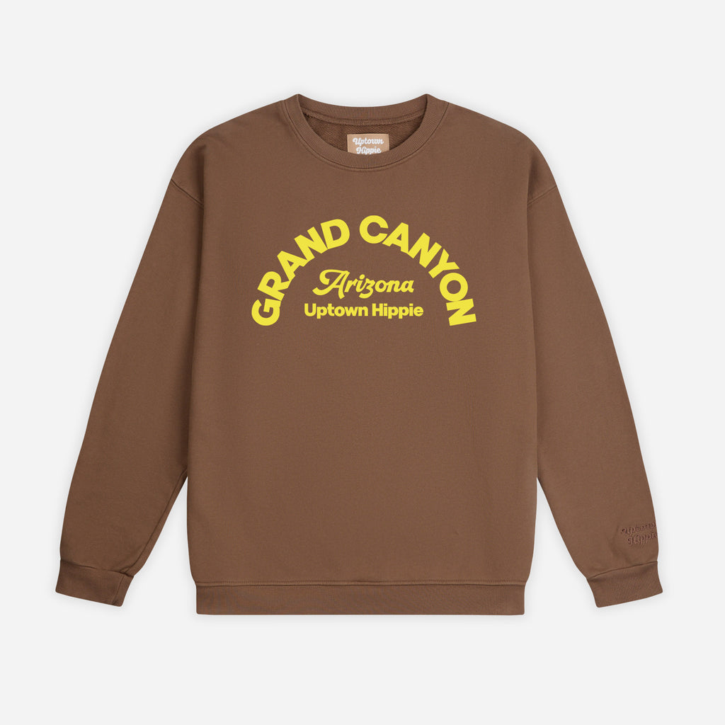 Grand Canyon Crewneck | Espresso