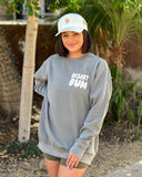 Desert Bum Floaty Sweatshirt (Grey)
