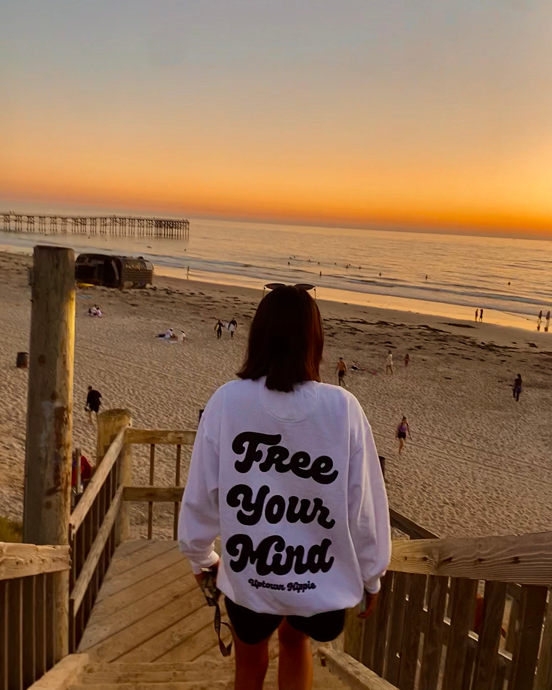 Free Your Mind - Sweatshirt para Mulher