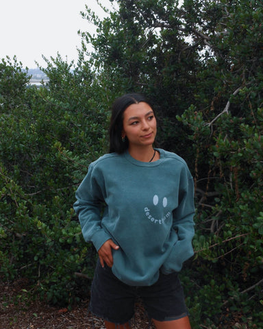 Desert Bum Sweatshirt (Blue Spruce)