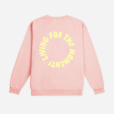 Living for the Moment Crewneck | Blossom