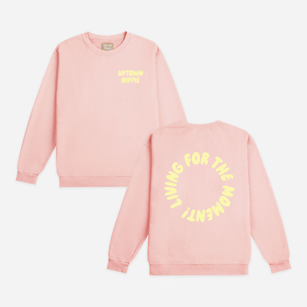 Living for the Moment Crewneck | Blossom
