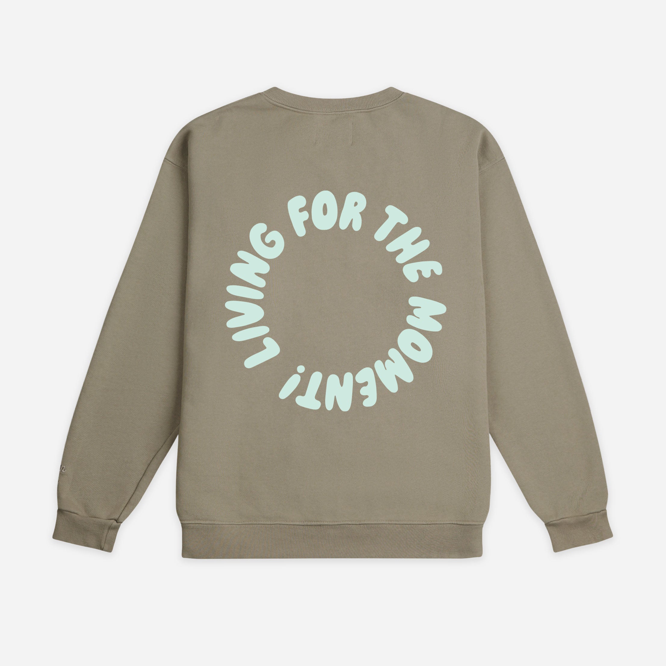 Living for the Moment Crewneck | Dune