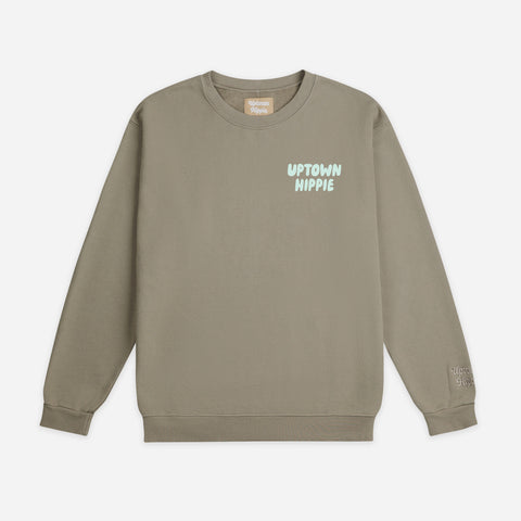 Living for the Moment Crewneck | Dune