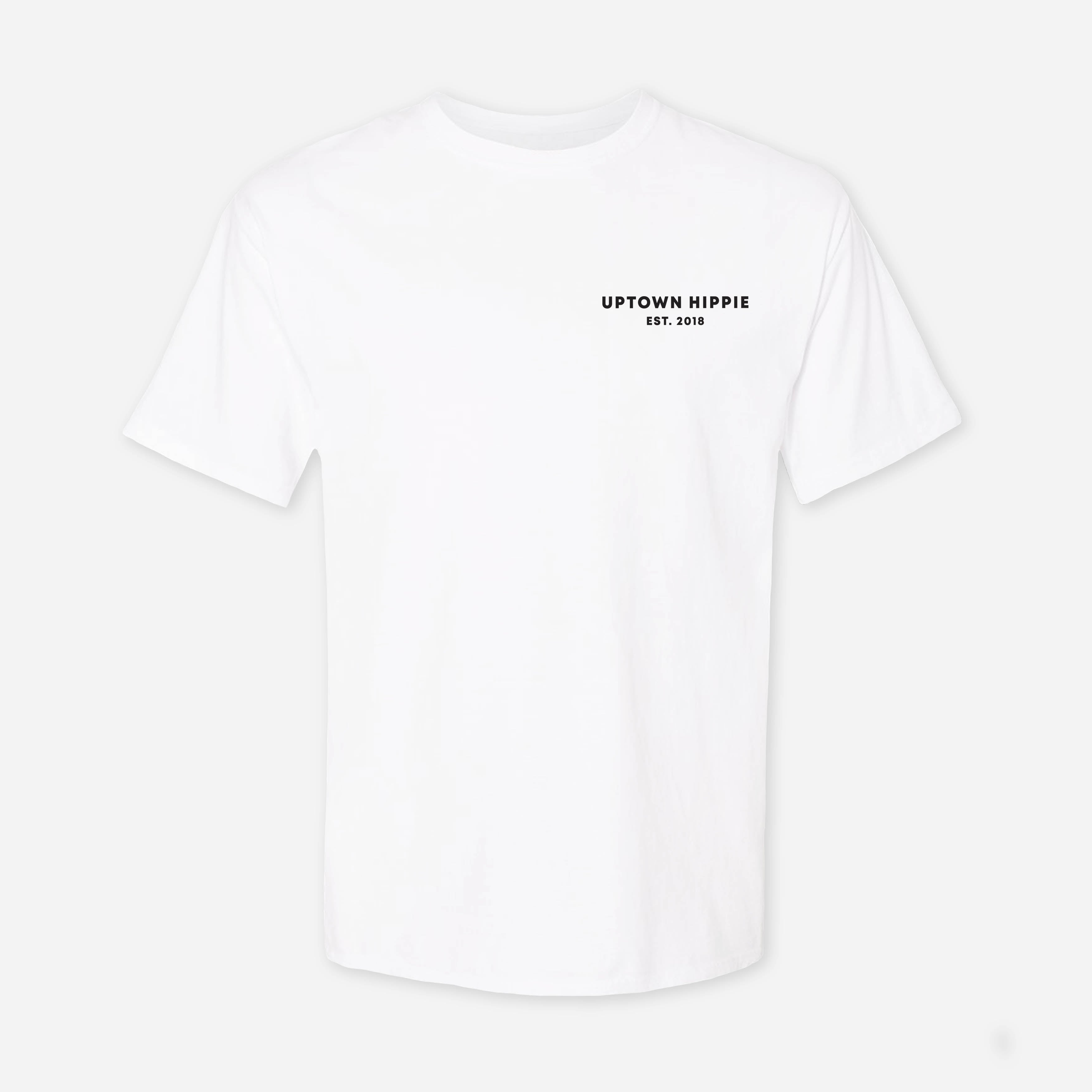 Uptown Hippie Minimalist Shirt (White)