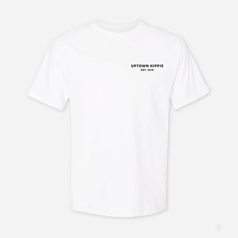 Uptown Hippie Minimalist Shirt (White)