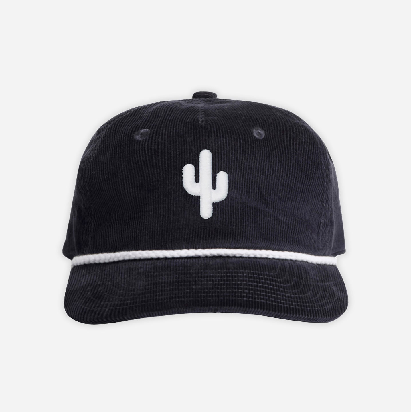 Cactus Corduroy Snapback Hat