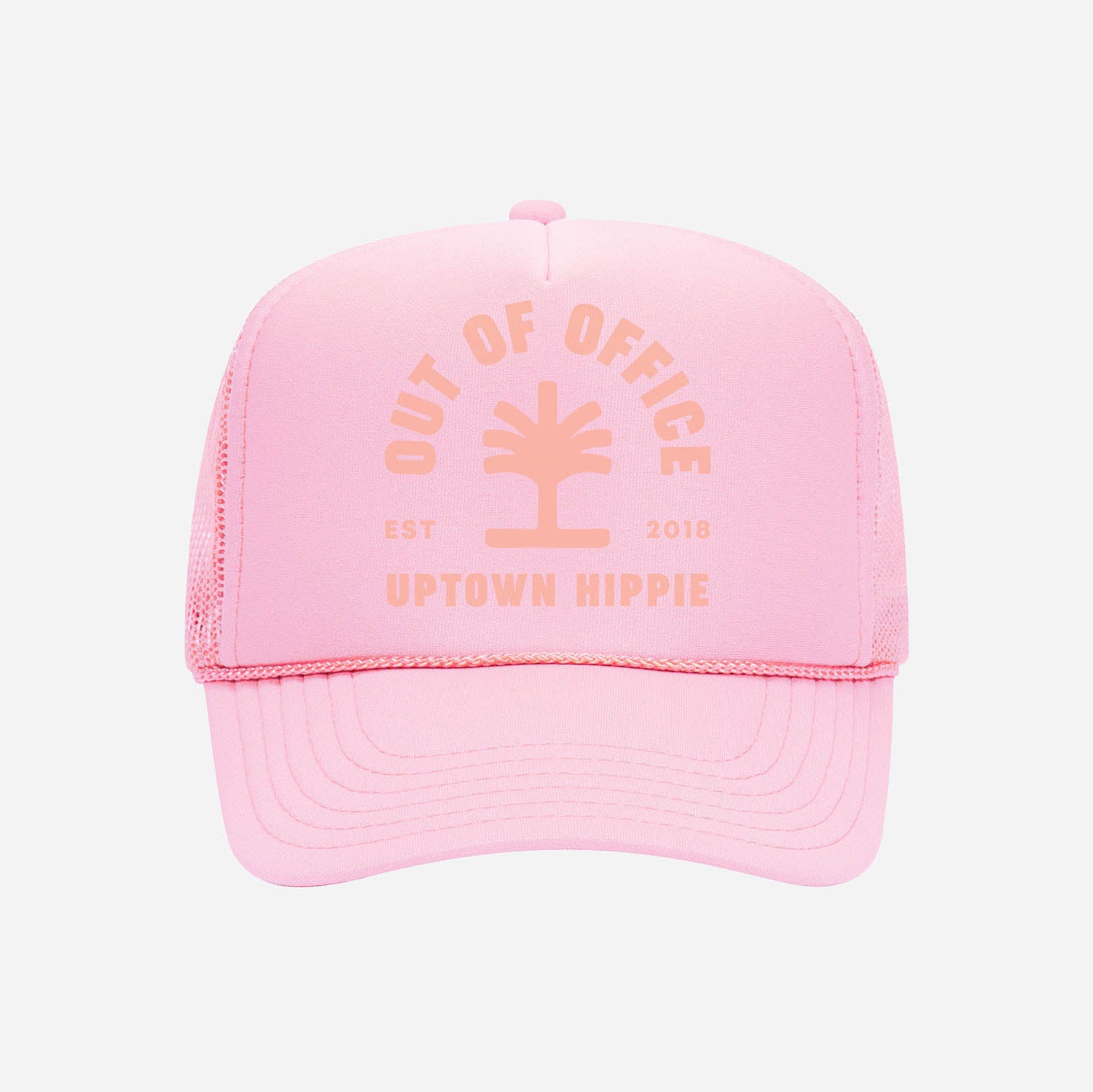 Out of Office Palm Trucker Hat