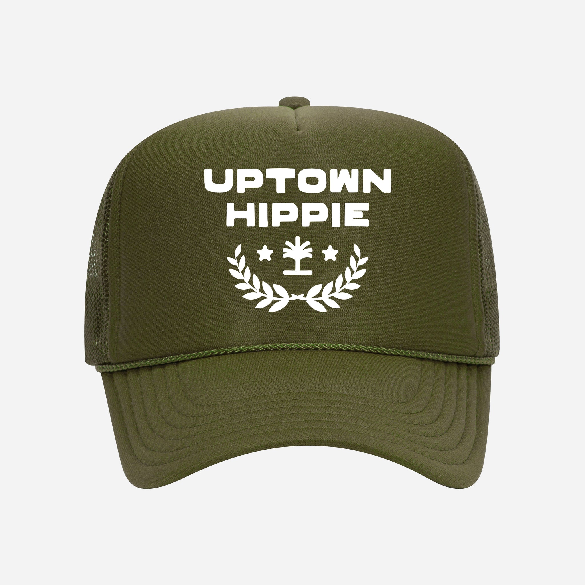 Elite Army Green Trucker Hat
