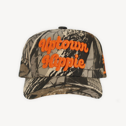 Uptown Hippie Woodland Camo Snapback Hat