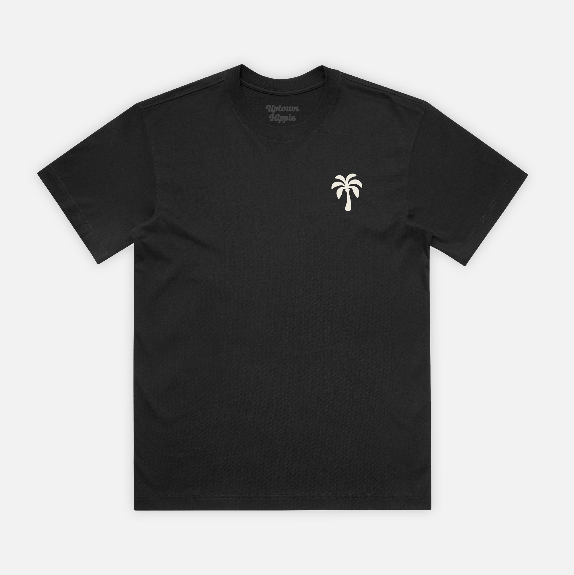 Palm Box Fit Shirt | Black