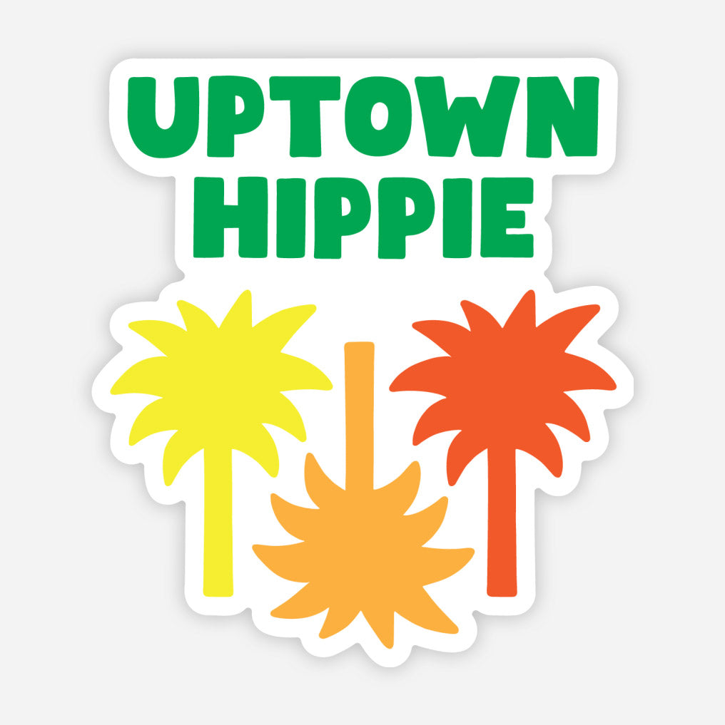 UH Rasta Palms Sticker