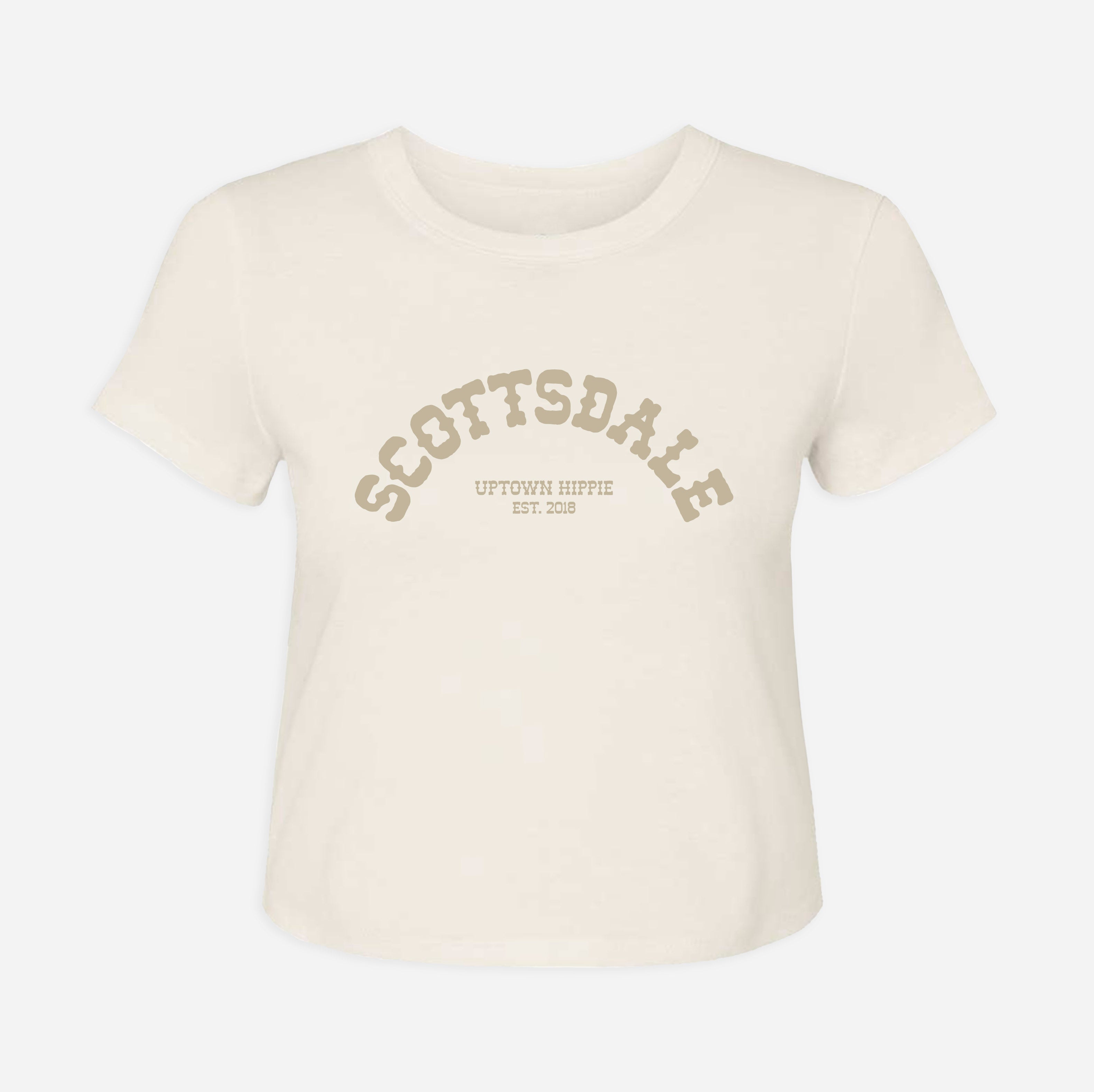 Western Scottsdale Crop Tee