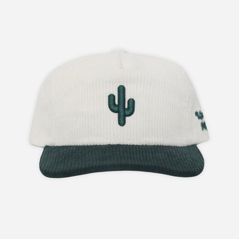 Cactus Corduroy Snapback Hat