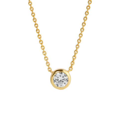 Bezel Necklace