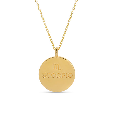 Scorpio Pendant Necklace