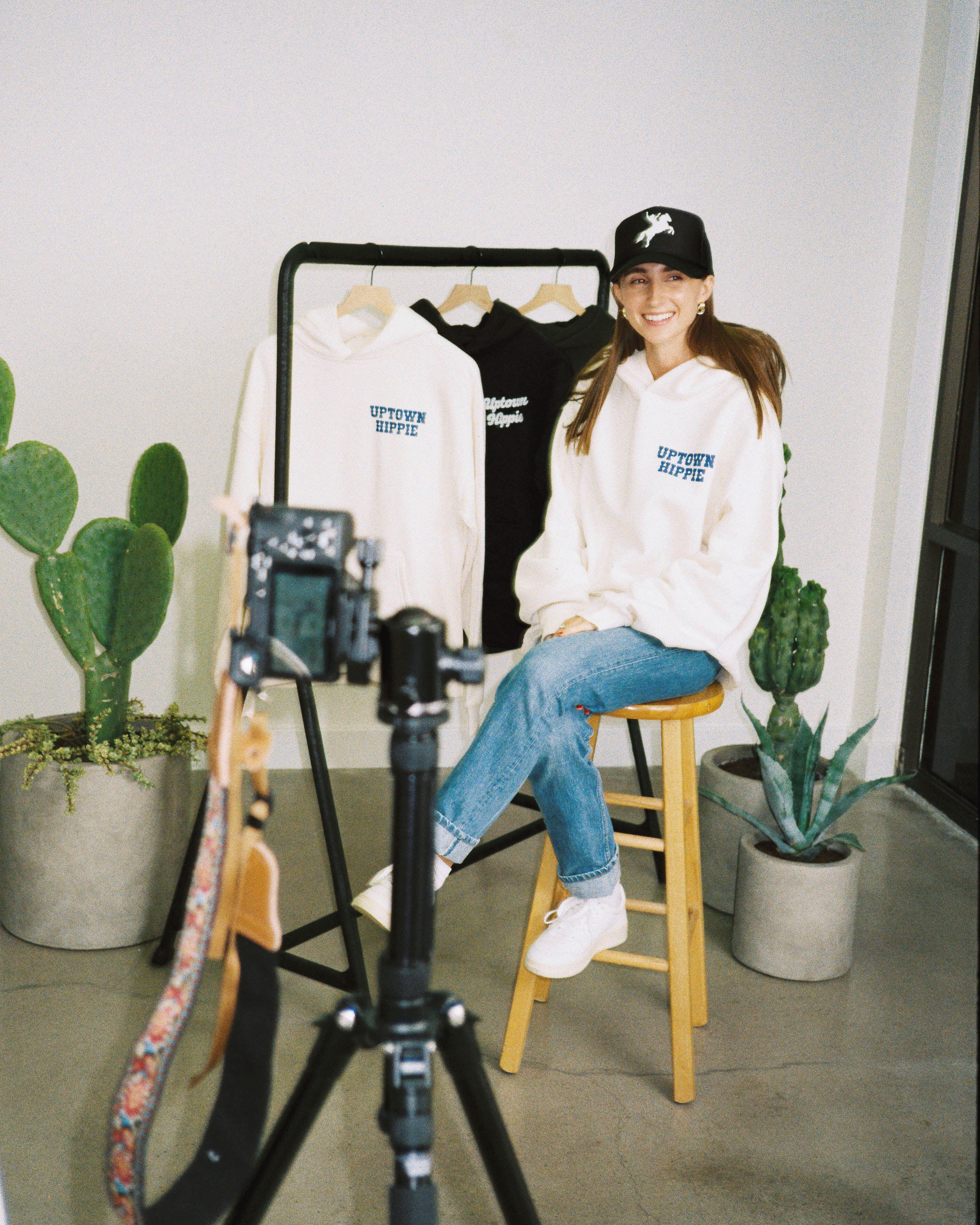 Carefree Cowboy Sweatshirt | Cream