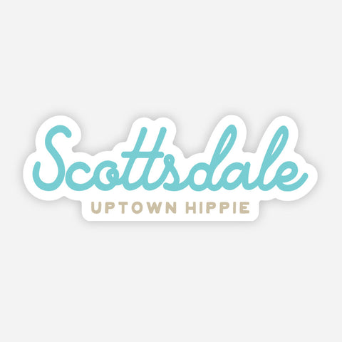 Scottsdale Sticker (Turquoise)