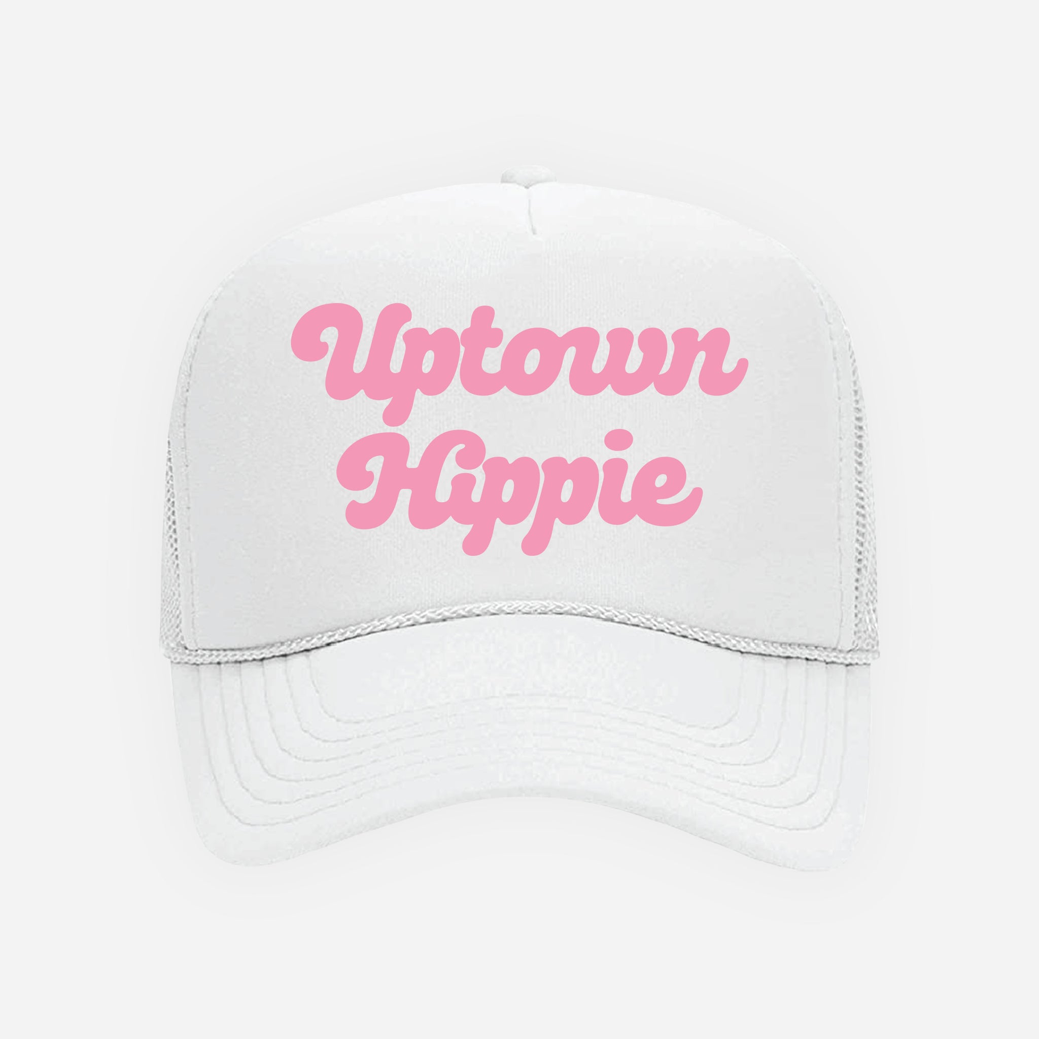 Uptown Hippie Cursive Trucker Hat