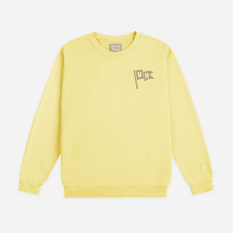 UH Flag Crewneck | Butter