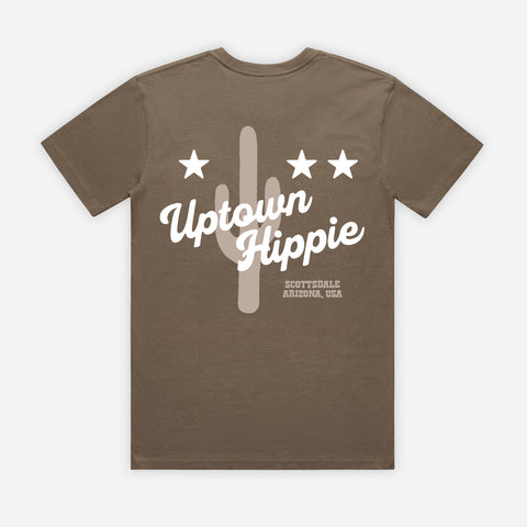Uptown Saguaro Shirt (Coco Brown)