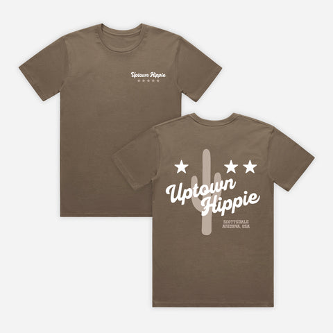 Uptown Saguaro Shirt (Coco Brown)