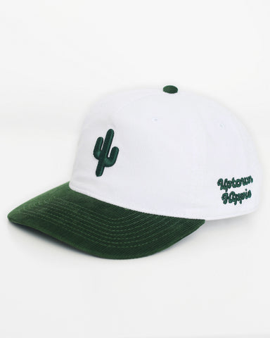 Cactus Corduroy Snapback Hat
