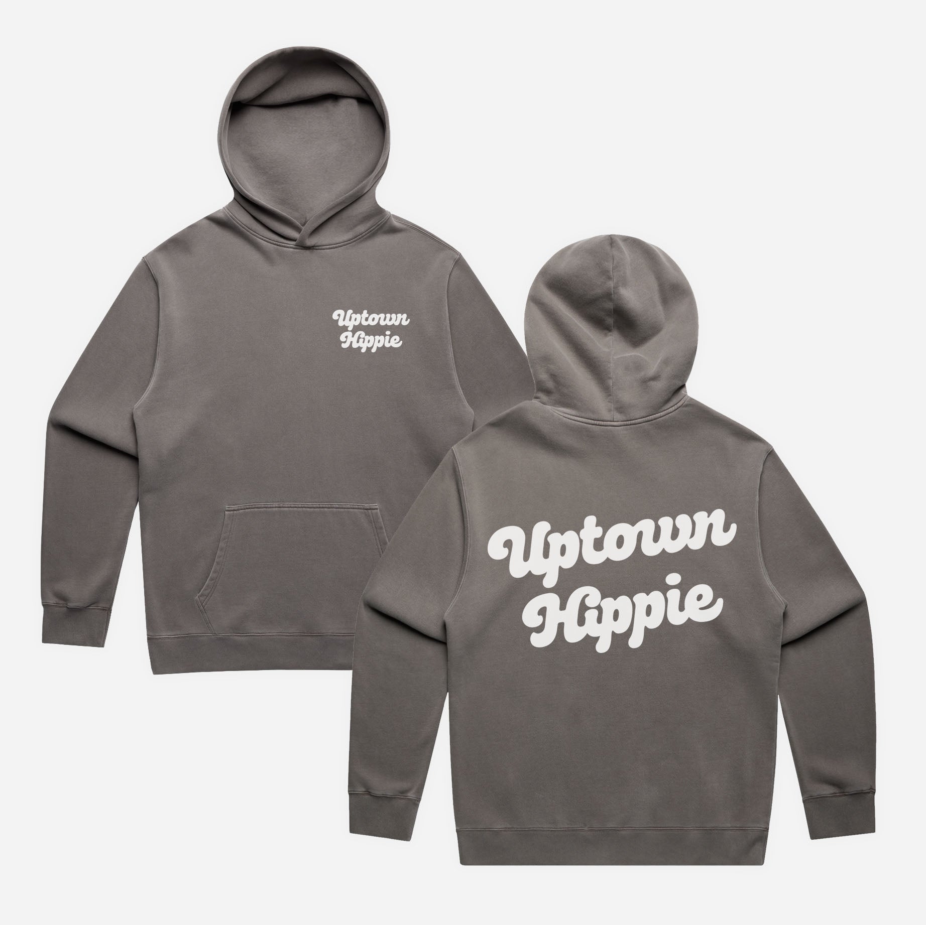 Uptown Hippie Sweatshirt (Faded Charcoal)