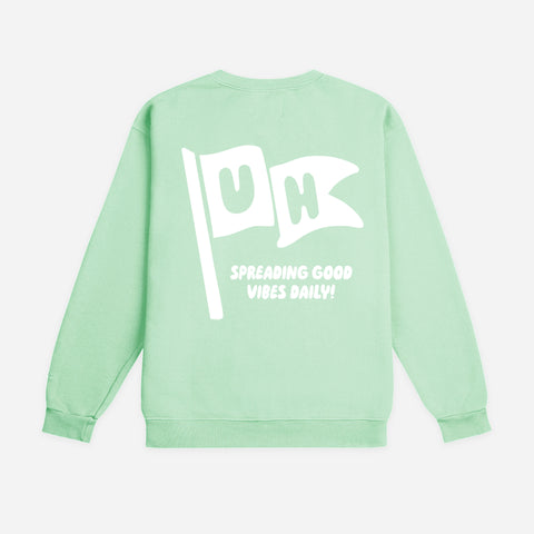 UH Flag Crewneck | Breeze