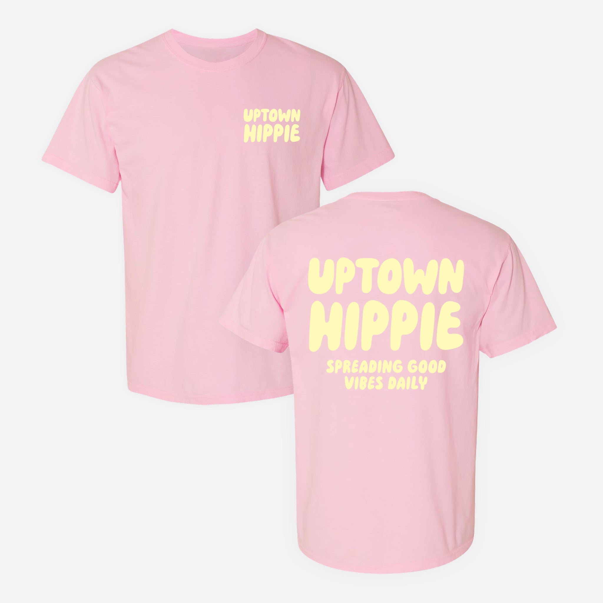 Uptown Hippie Floaty Shirt (Pink)
