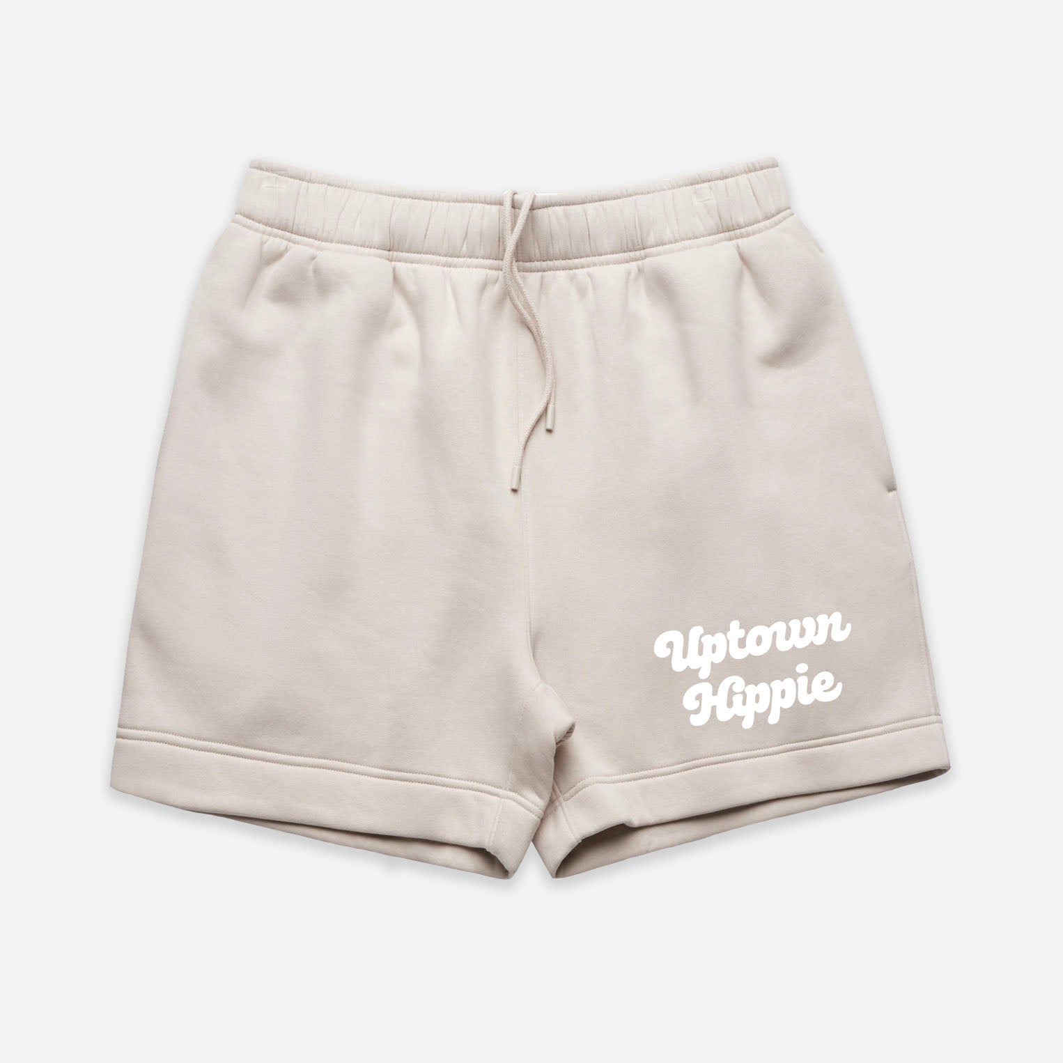 Uptown Hippie Sweat Shorts (Bone)