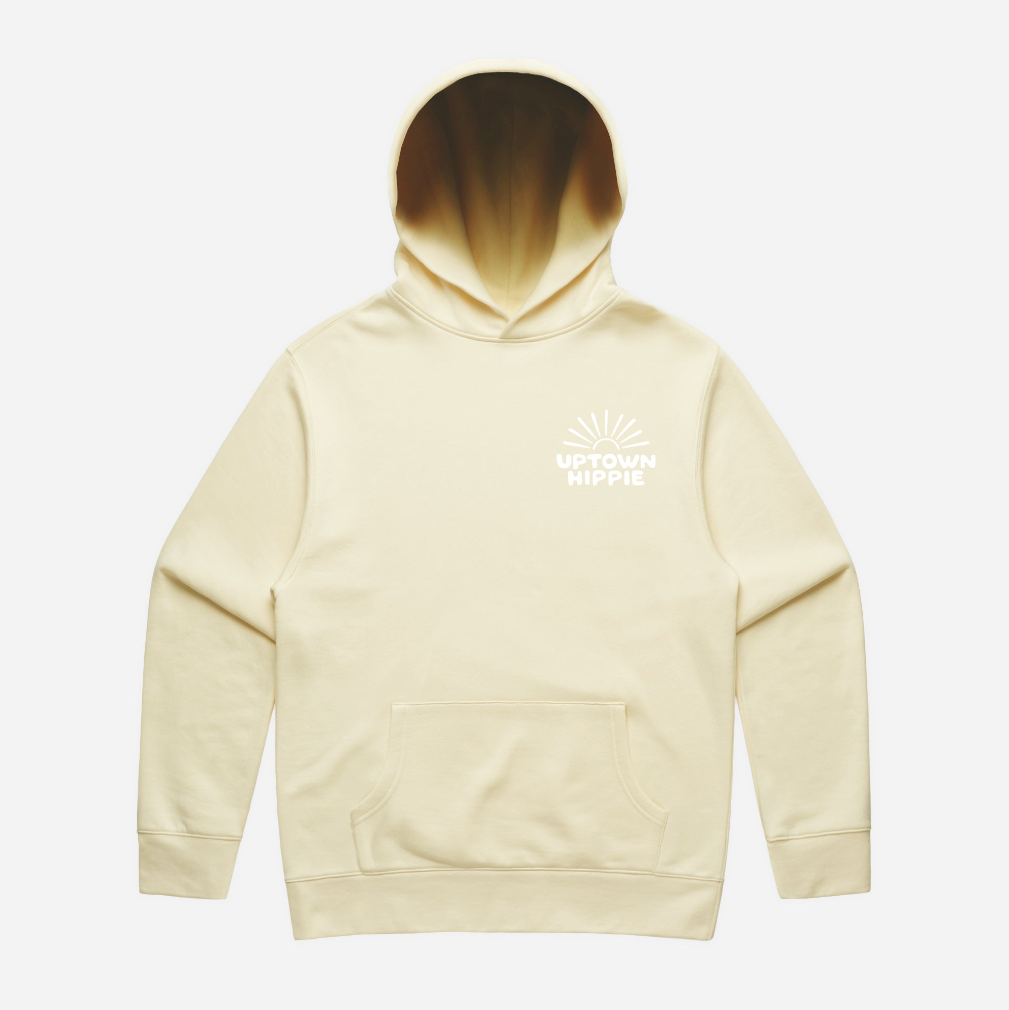 Uptown Hippie Sunshine Sweatshirt (Pale Yellow)