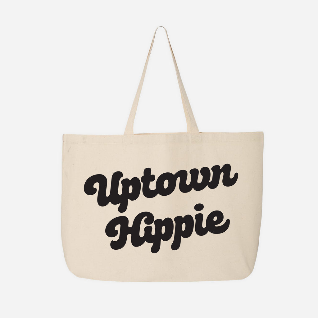 Uptown Hippie Tote Bag (Natural)