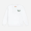 Uptown Hippie Crewneck | White