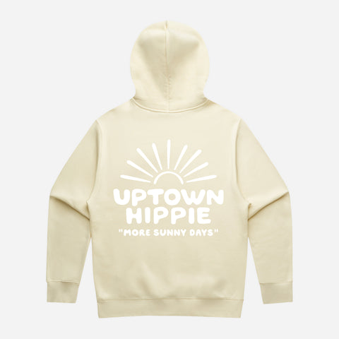 Uptown Hippie Sunshine Sweatshirt (Pale Yellow)