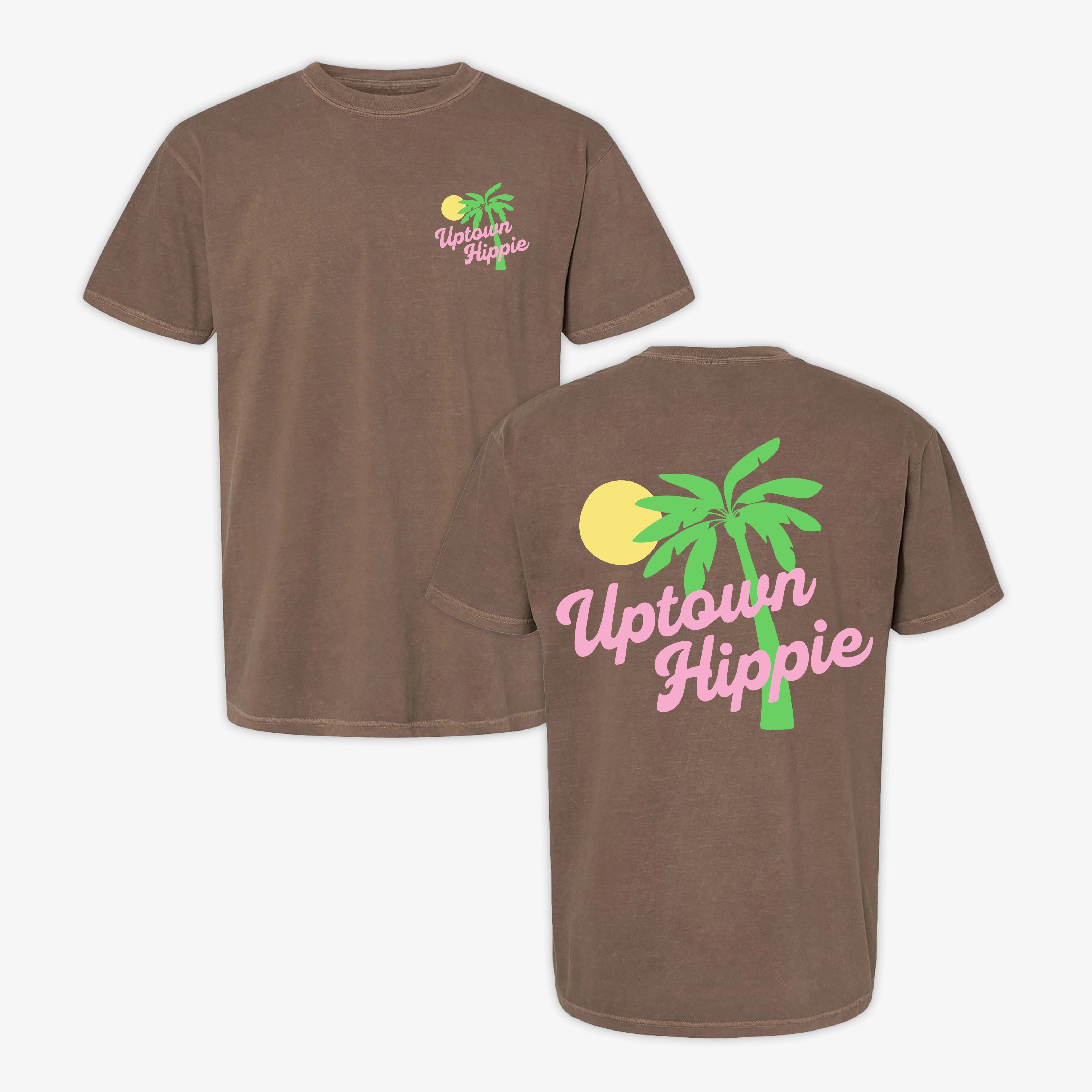 Uptown Palm Shirt | Espresso