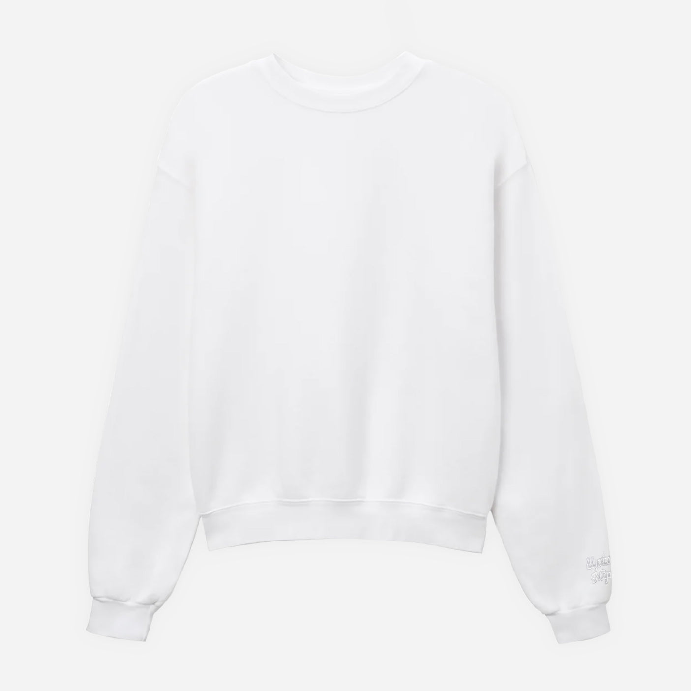 Everyday Crewneck | White