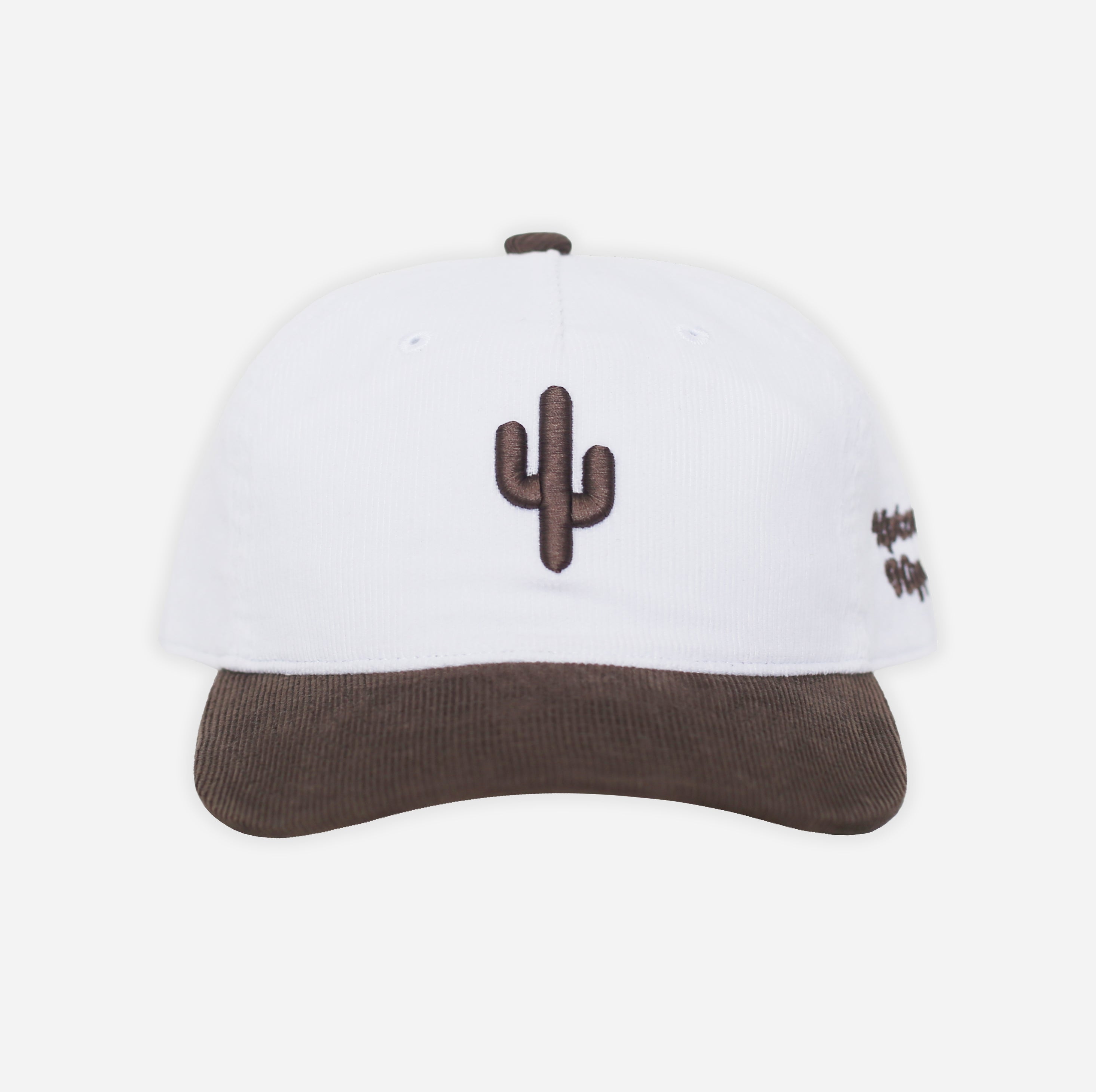 Cactus Corduroy Snapback Hat