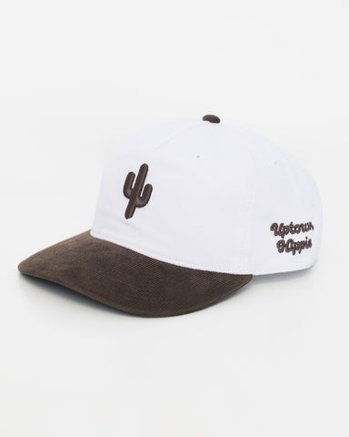 Cactus Corduroy Snapback Hat