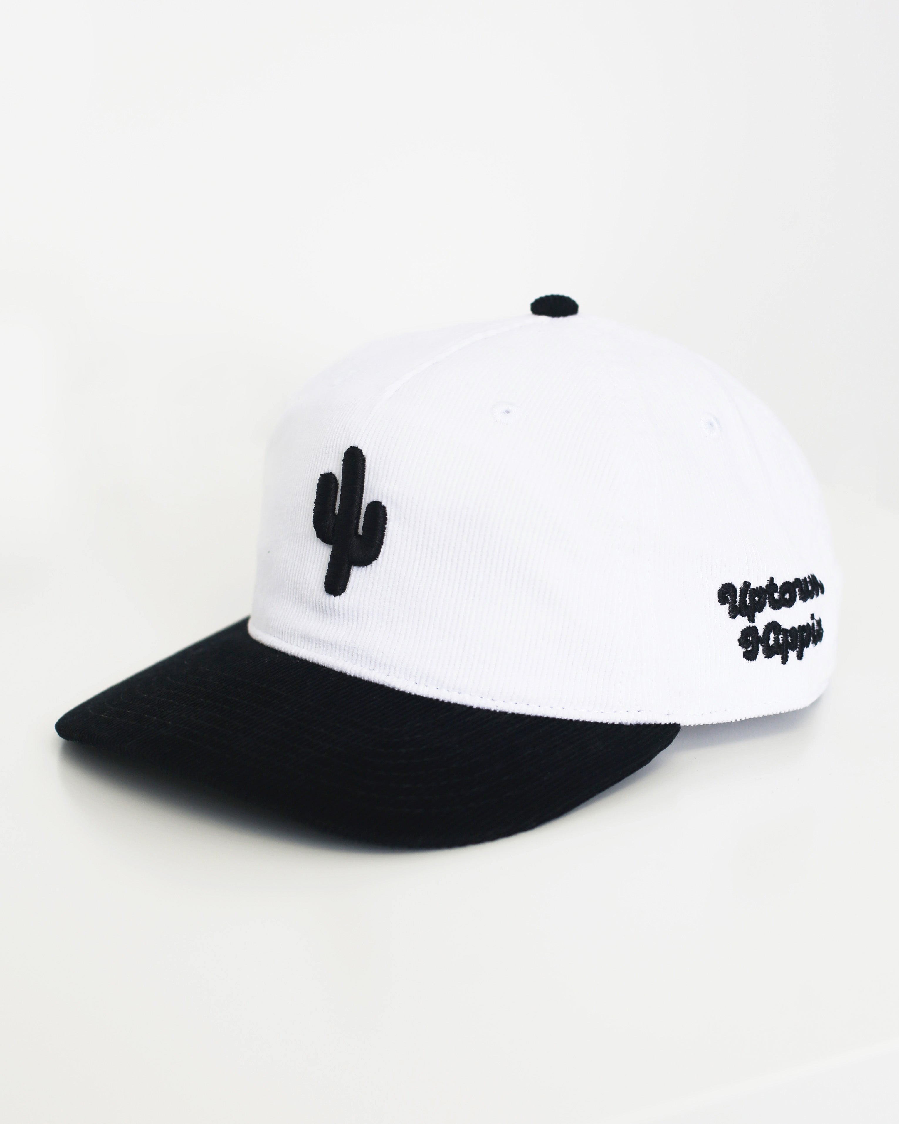 Cactus Corduroy Snapback Hat