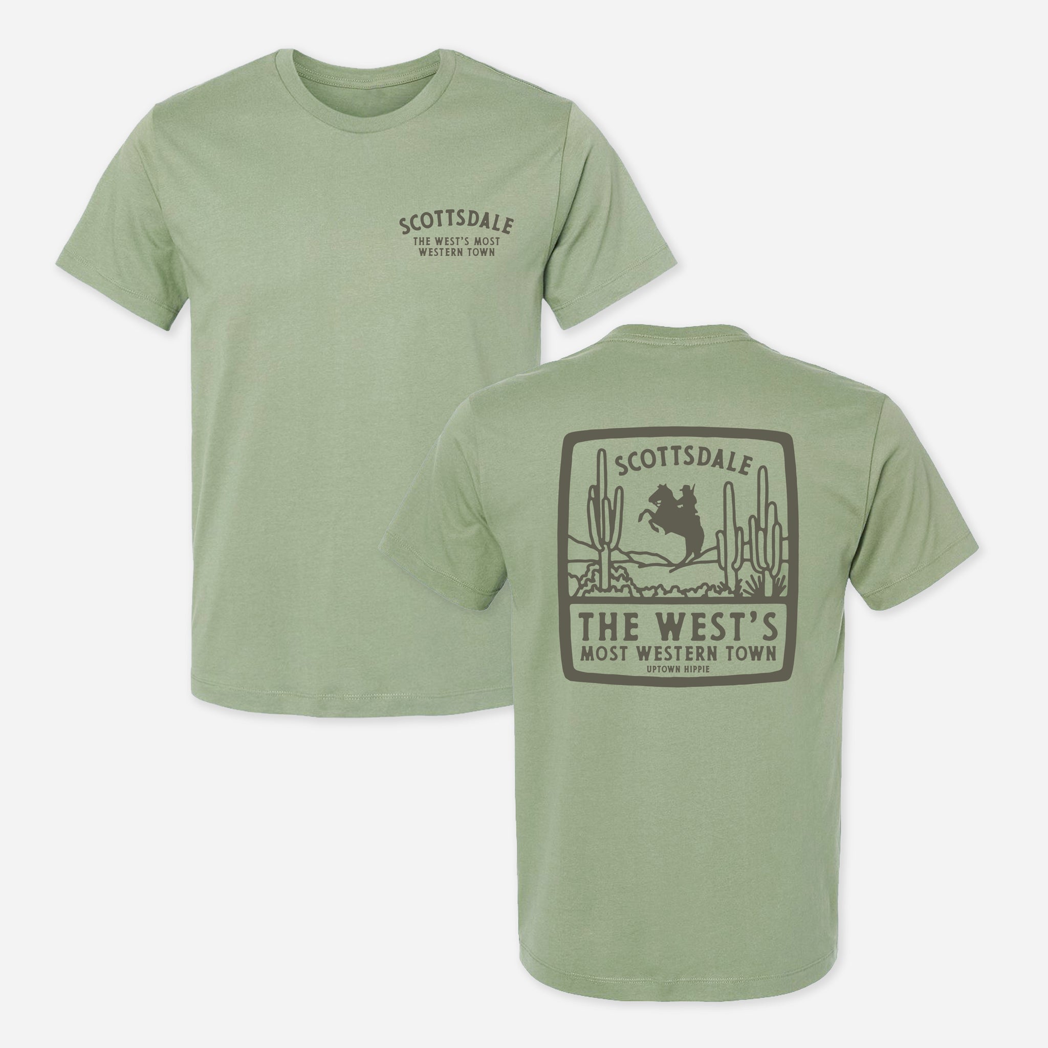 The West's Most Western Town Shirt (Green)