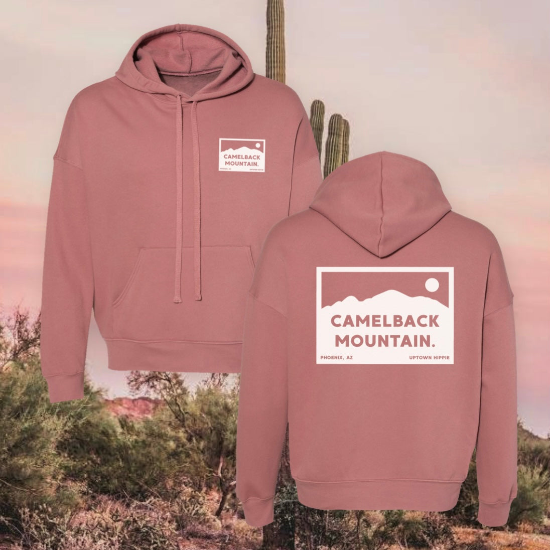 Camelback Mountain Sweatshirt (Dusty Rose)