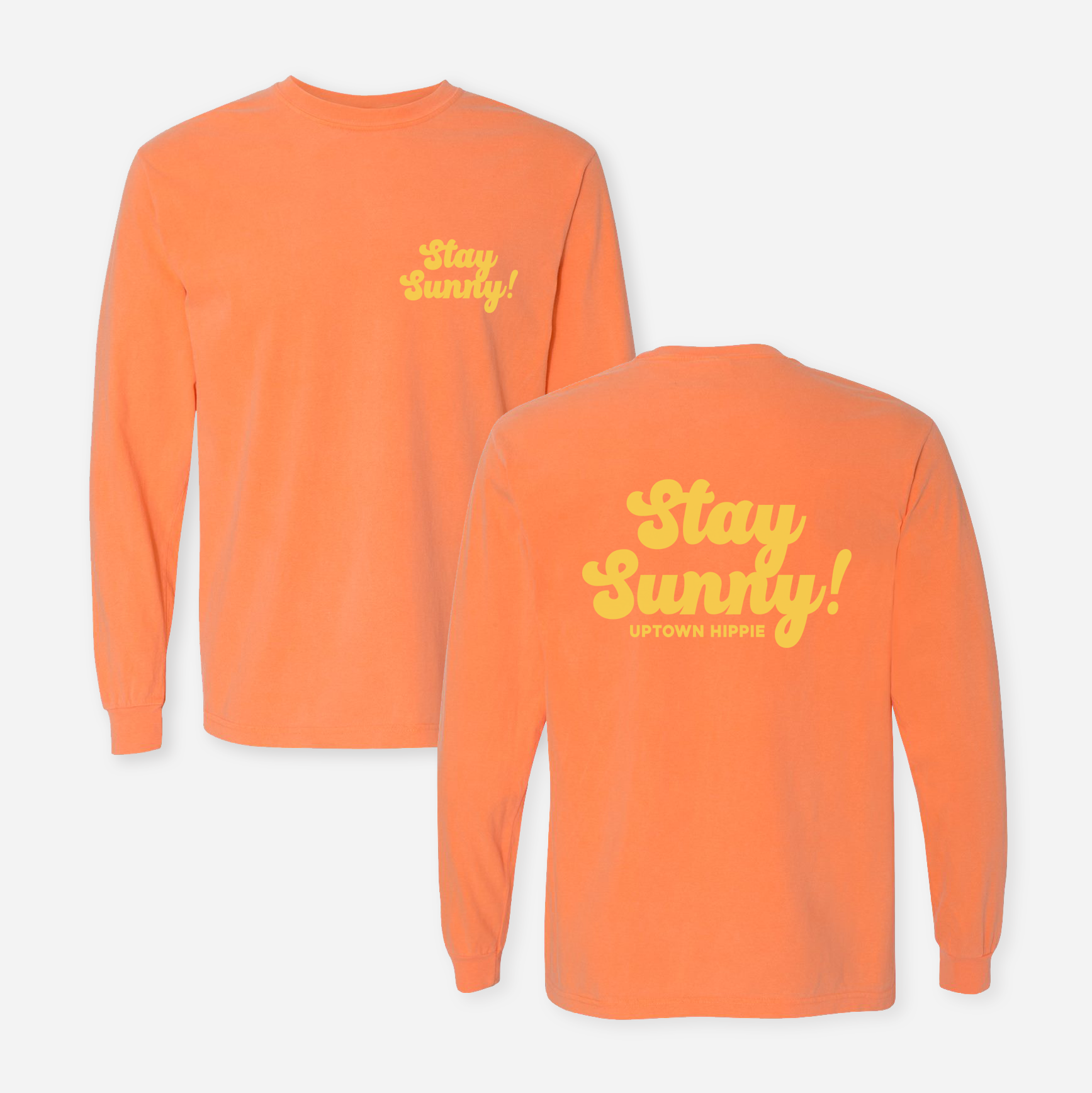 Stay Sunny Long Sleeve Shirt (Melon)