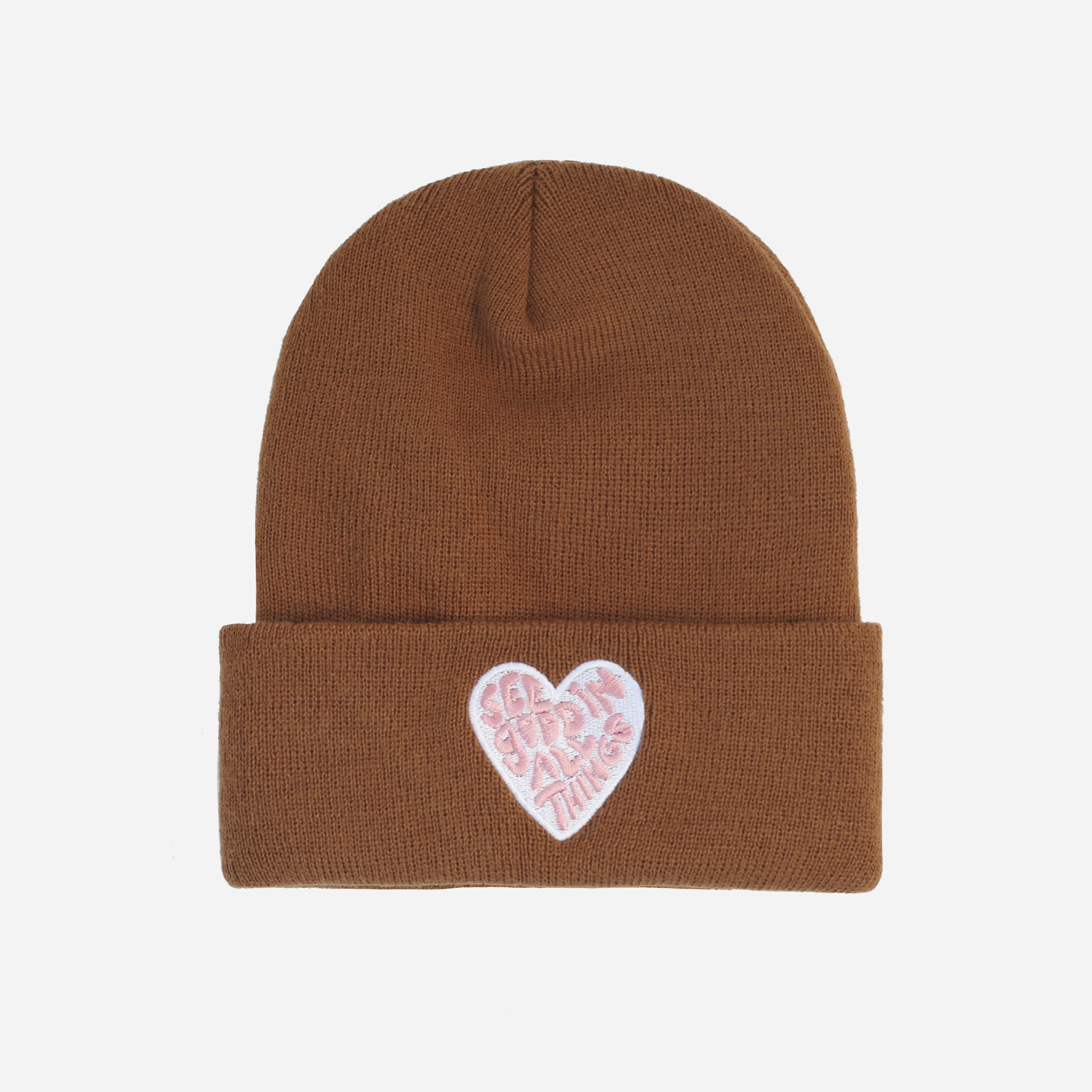 See Good In All Things Beanie (Brown)