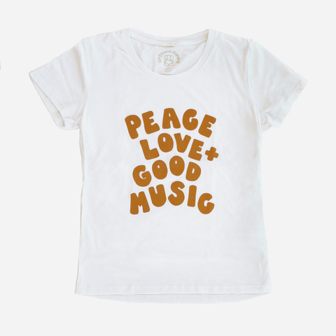 Peace, Love & Good Music Shirt